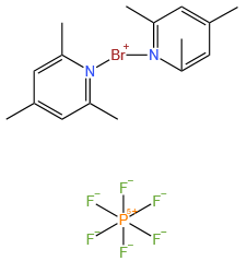 Bis(2,4,6-trimethylpyridine)bromine(I) hexafluorophosphate