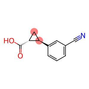 (1R,2R)-2-(3-Cyanophenyl)cyclopropane-1-carboxylic acid