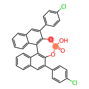 (11BS)-2,6-双(4-氯苯基)-4-羟基萘并[2,1-D:1',2'-F][1,3,2]二氧杂膦4-氧化物