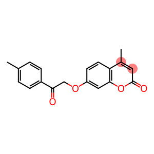 4-methyl-7-[2-(4-methylphenyl)-2-oxoethoxy]chromen-2-one