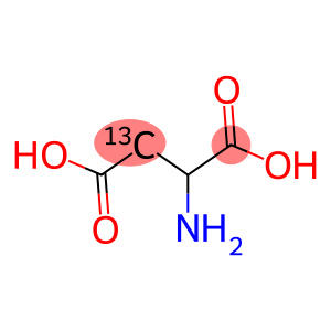 DL-天冬氨酸 (3-13C)