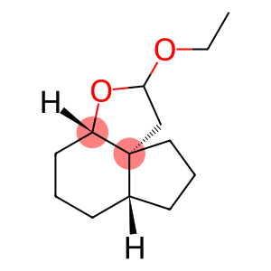 Indeno[4,3a-b]furan, 2-ethoxydecahydro-, (3aR,6aR,9aS)-rel- (9CI)