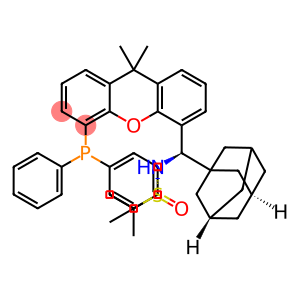 [S(R)]-N-(((1R)-(金刚烷-1-基)(5-(二苯基膦基)-9,9-二甲基-9H-黄嘌呤-4-基)甲基)-2-甲基-2-丙烷亚磺酰胺