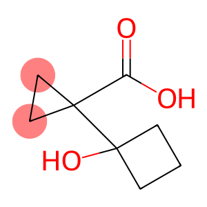 1-(1-hydroxycyclobutyl)cyclopropane-1-carboxylic acid