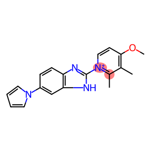 Pyridinium, 4-methoxy-2,3-dimethyl-1-[6-(1H-pyrrol-1-yl)-1H-benzimidazol-2-yl]-