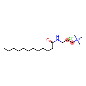 trimethyl-3-[(1-oxododecyl)amino]propylammonium chloride