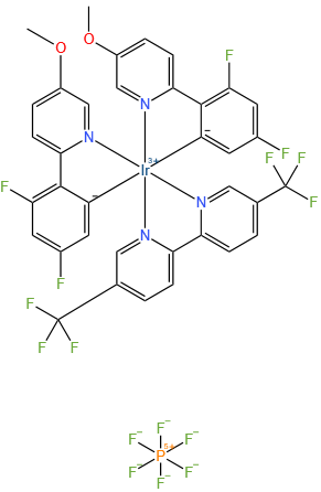 [Ir(dFOMeppy)2-(5,5'-dCF3bpy)]六氟磷酸盐