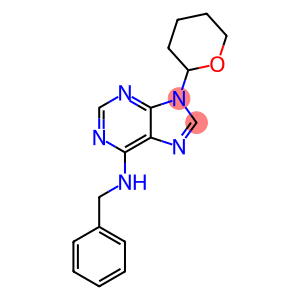 N-benzyl-9-(2-tetrahydropyranyl)adenine plant cel