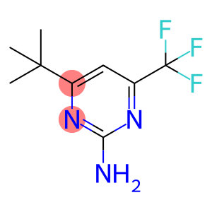4-叔丁基-6-三氟甲基-2-嘧啶胺