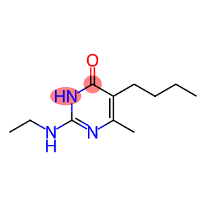 4-(1H)Pyrimidinone, 5-butyl-2-(ethylamino)-6-methyl-