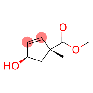 2-Cyclopentene-1-carboxylicacid,4-hydroxy-1-methyl-,methylester,(1R,4R)-