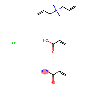 N,N-二甲基-N-2-丙烯基-2-丙烯氯化铵与丙烯酰胺和丙烯酸的聚合物