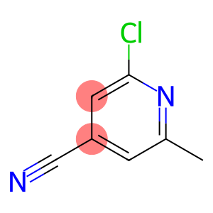 2-Chloro-6-methyl-isonicotinonitrile