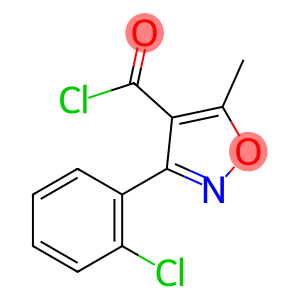 3-(2-chlorophenyl)-5-methyl-4-isoxazolecarbonylchlorid