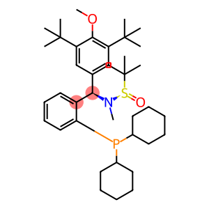 [S(R)]-N-[(R)-[3,5-二叔丁基-4-甲氧基苯基][2-(二环己基膦)苯基]甲基]-N-甲基-2-叔丁基亚磺酰胺