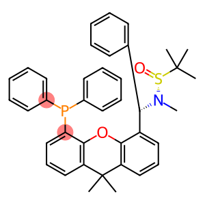 (R)]-N-[(S)-[5-(二苯基膦)-9,9-二甲基-9H-4-氧杂蒽]苯甲基]-N-甲基-2-叔丁基亚磺酰胺