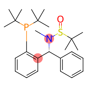 S(R)]-N-[(1R)-1-[2-(二叔丁基膦)苯基]苯甲基]-N-甲基-2-叔丁基亚磺酰胺