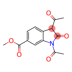1,3-二乙酰-2-氧吲哚啉-6-甲酸甲酯