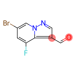 6-Bromo-4-fluoropyrazolo[1,5-a]pyridine-3-carbaldehyde