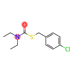 Carbamic acid, diethylthio-, S-(p-chlorobenzyl) ester