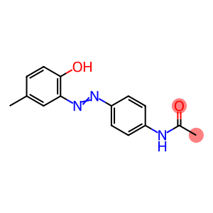 Disperse Yellow 3,4-(2-Hydroxy-5-methylphenylazo)acetanilide, N-[4-(2-Hydroxy-5-methylphenylazo)phenyl]acetamide