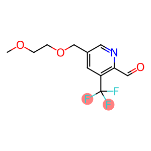 2-Pyridinecarboxaldehyde, 5-[(2-methoxyethoxy)methyl]-3-(trifluoromethyl)-