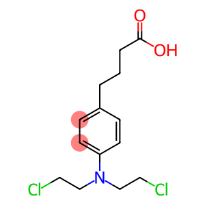 4-[4-[3-chloro-1-(2-chloroethyl)propyl]phenyl]butanoic acid