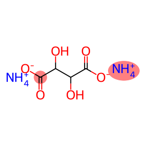 2,3-dihydroxybutanedioic acid diammonium salt