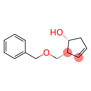 (1R,2R)-2-((Benzyloxy)methyl)cyclopent-3-enol