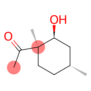Ethanone, 1-[(1R,2S,4R)-2-hydroxy-1,4-dimethylcyclohexyl]-, rel- (9CI)