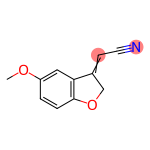 Acetonitrile, (5-methoxy-3(2H)-benzofuranylidene)- (9CI)