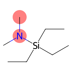 N-methyl-N-triethylsilylmethanamine