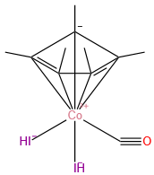 羰基二碘(五甲基环戊二烯基)钴(III)