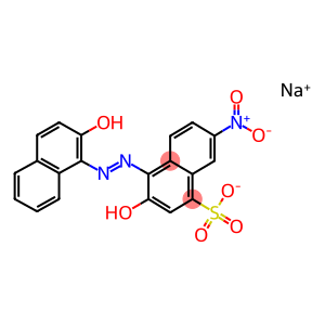 3-羟基-4-[(2-羟基萘)偶氮]-7-硝基萘-1-磺酸钠