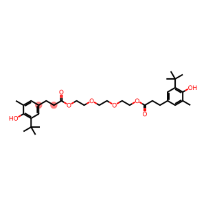 ethane-1,2-diylbis(oxyethane-2,1-diyl) bis[3-(3-tert-butyl-4-hydroxy-5-methylphenyl)propanoate]