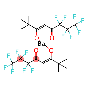 Barium(ll) 6,6,7,7,8,8,8-heptafluoro-2,2-dimethyl-3,5-octanedionate