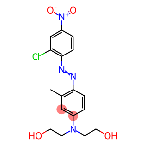 2-[[4-(2-chloro-4-nitro-phenyl)azo-3-methyl-phenyl]-(2-hydroxyethyl)amino]ethanol