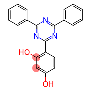 2-(2,4-DIHYDROXYPHENYL)-4,6-DIPHENYL-1,3,5-TRIAZINE 2-(2,4-二羟基苯基)-4,6-二苯基-1,3,5-三嗪