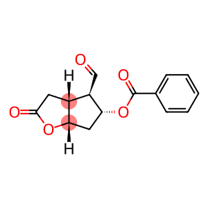 (-)-5-(benzoyloxy)hexahydro-2-oxo-2H-cyclo-penta