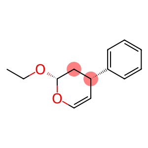 2H-Pyran,2-ethoxy-3,4-dihydro-4-phenyl-,(2S,4S)-(9CI)