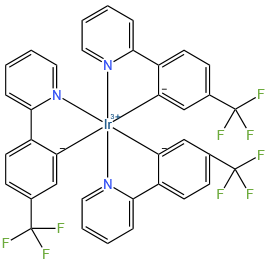 三[2-(2-吡啶基-κN)-5-(三氟甲基)苯基-κC]铱(III)