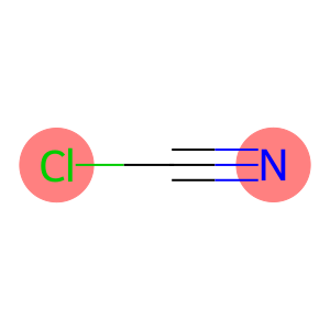 Chlorine cyanide, inhibited