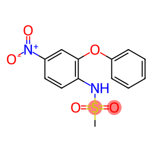N-(4-硝基-2-苯氧基苯基)甲磺酰胺