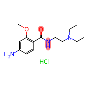 4-氨基-N-[2-(二乙氨基)乙基]-2-甲氧基苯甲酰胺盐酸盐