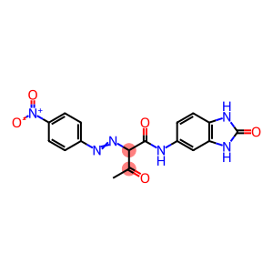 N-(2,3-Dihydro-2-oxo-1H-benzimidazol-5-yl)-2-[2-(4-nitrophenyl)diazenyl]-3-oxobutanamide