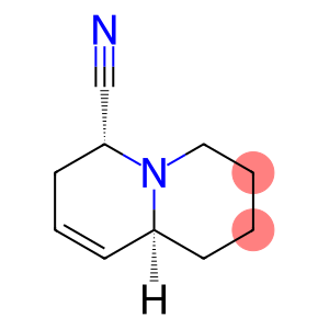 2H-Quinolizine-6-carbonitrile,1,3,4,6,7,9a-hexahydro-,(6R,9aS)-rel-(9CI)