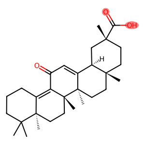 (18α)-5-Methyl-11-oxo-25-noroleana-9,12-dien-29-oic acid