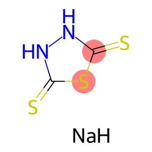 Disodium 1,3,4-thiadiazole-2,5-dithiolate