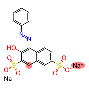 (4Z)-3-氧代-4-(苯基亚肼基)-3,4-二氢-2,7-萘二磺酸