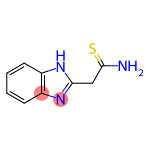 2-(1H-benzimidazol-2-yl)ethanethioamide